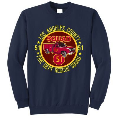 Truck Side 51 Emergency Squad Logo Essential Tall Sweatshirt