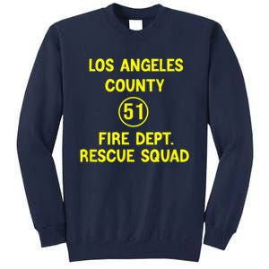 Truck Side 51 Emergency Squad Logo Essential Tall Sweatshirt