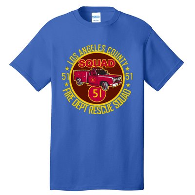 Truck Side 51 Emergency Squad Logo Essential Tall T-Shirt