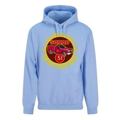 Truck Side 51 Emergency Squad Logo Essential Unisex Surf Hoodie