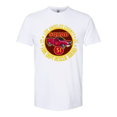 Truck Side 51 Emergency Squad Logo Essential Softstyle CVC T-Shirt