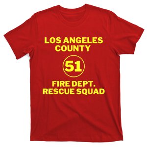 Truck Side 51 Emergency Squad T-Shirt