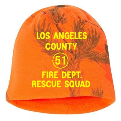 Truck Side 51 Emergency Squad Logo Essential Kati - Camo Knit Beanie