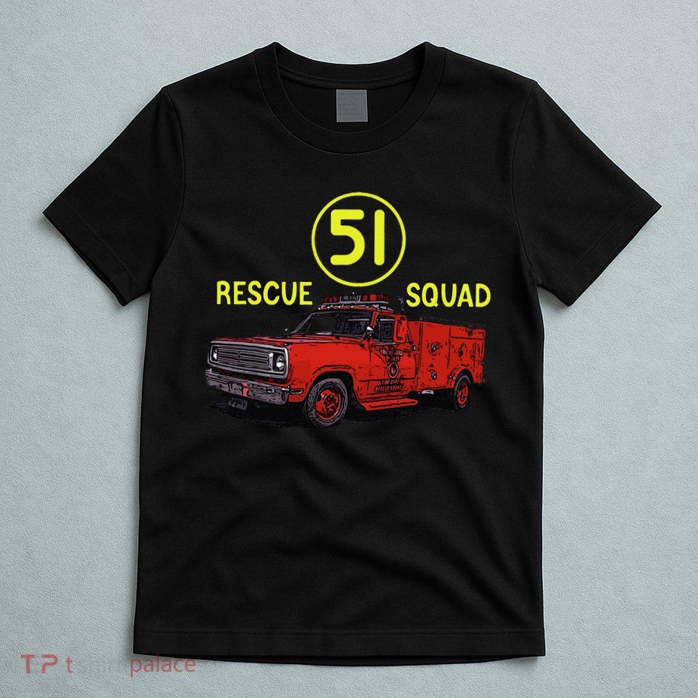 Truck Side 51 Emergency Squad Logo Essential T-Shirt