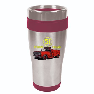 Truck Side 51 Emergency Squad Logo Essential 16oz Travel Tumbler