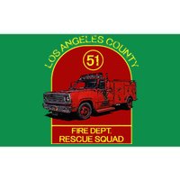 Truck Side 51 Emergency Squad Logo Essential Bumper Sticker