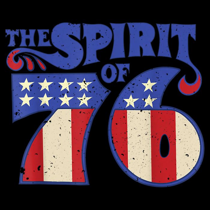 The Spirit 76 Vintage Retro 4th Of July Independence Day Mug