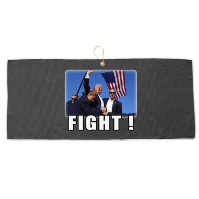 Trump Shot Attempted Assassination Shooting Large Microfiber Waffle Golf Towel