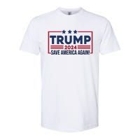 Trump Save America Again 2024 Softstyle CVC T-Shirt