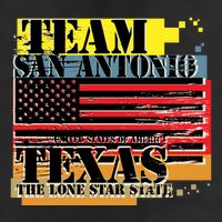 Team San Antonio Texas Grunge Beanie