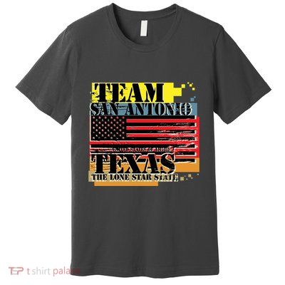 Team San Antonio Texas Grunge Premium T-Shirt