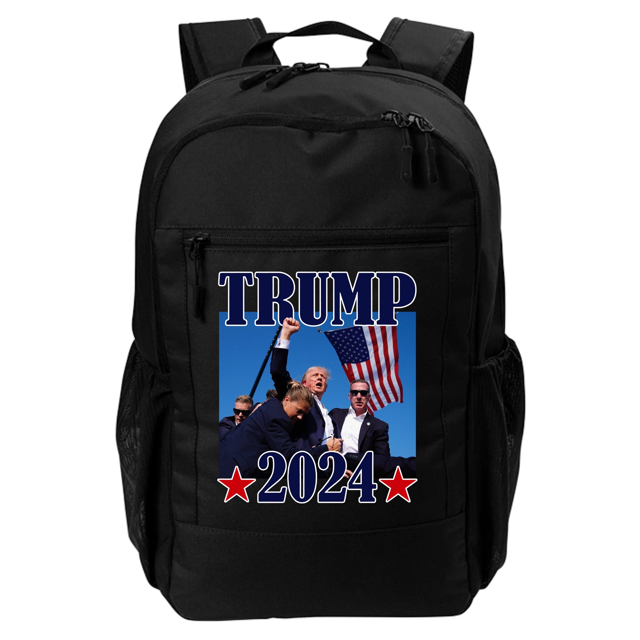 Trump Shot Assassination Attempt 2024 Fight Fight Fight Backpack