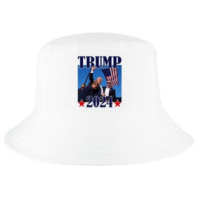 Trump Shot Assassination Attempt 2024 Fight Fight Fight Cool Comfort Performance Bucket Hat