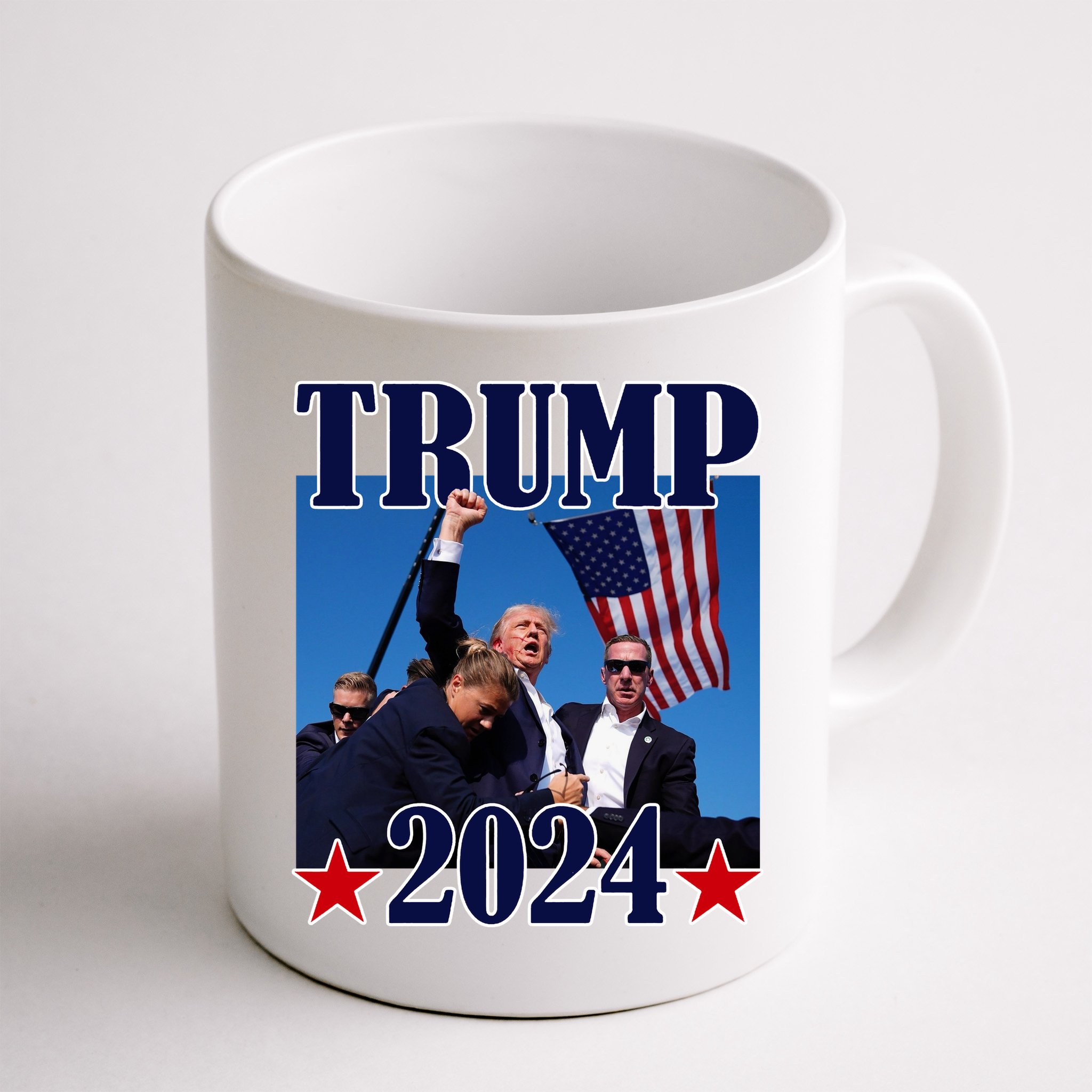 Trump Shot Assassination Attempt 2024 Fight Fight Fight Mug