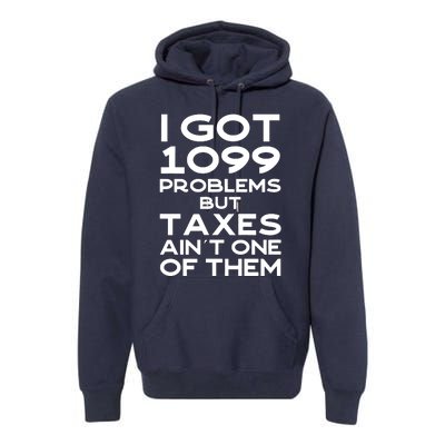 Tax Season Accountant Cpa Tax Preparer Pun Joke Gift Premium Hoodie