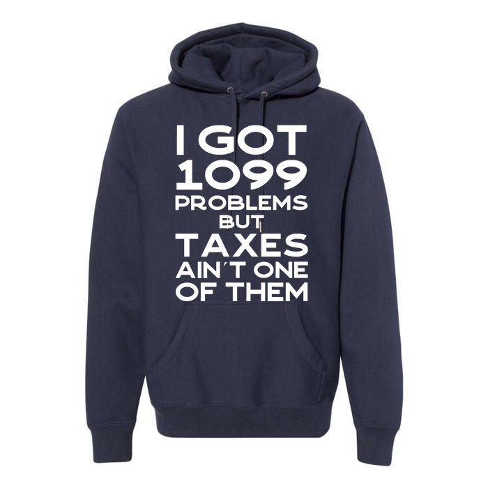 Tax Season Accountant Cpa Tax Preparer Pun Joke Gift Premium Hoodie