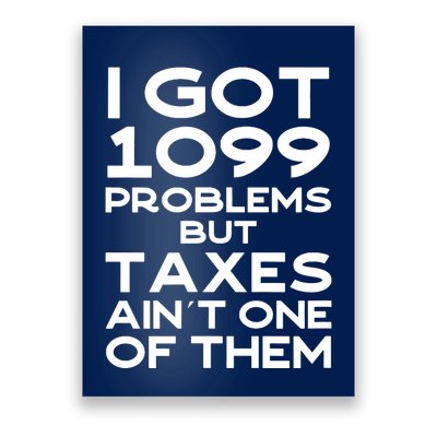Tax Season Accountant Cpa Tax Preparer Pun Joke Gift Poster
