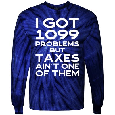 Tax Season Accountant Cpa Tax Preparer Pun Joke Gift Tie-Dye Long Sleeve Shirt