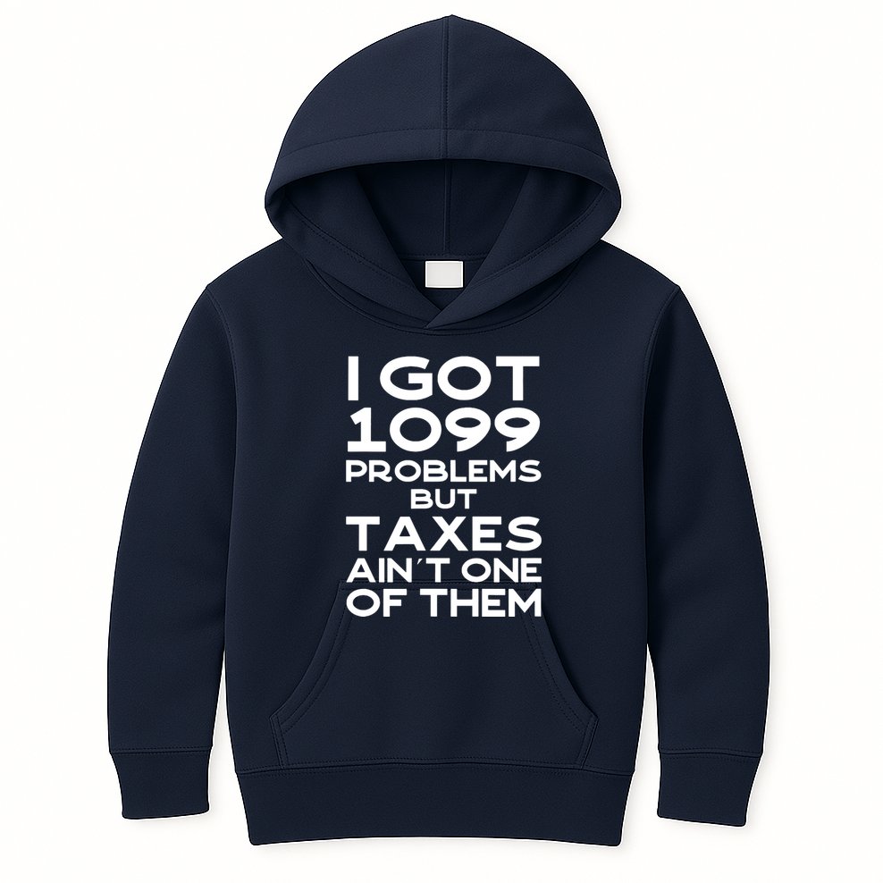 Tax Season Accountant Cpa Tax Preparer Pun Joke Gift Kids Hoodie