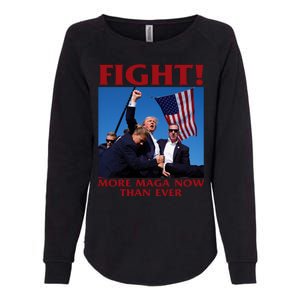 Trump Shot Assassination Fight Fight 2024 Womens California Wash Sweatshirt