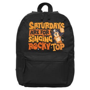 Tennessee Saturdays Are For Singing Rocky Top Sweater Rocky Top Home 16 in Basic Backpack