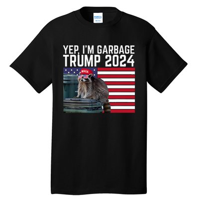 Trump’S Supporters Are Garbage Anti Biden Sarcastic Trump Tall T-Shirt