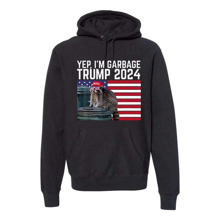 Trump’S Supporters Are Garbage Anti Biden Sarcastic Trump Premium Hoodie