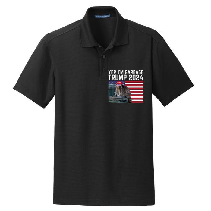 Trump’S Supporters Are Garbage Anti Biden Sarcastic Trump Dry Zone Grid Polo