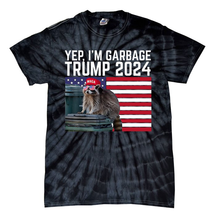 Trump’S Supporters Are Garbage Anti Biden Sarcastic Trump Tie-Dye T-Shirt