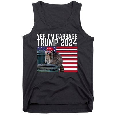 Trump’S Supporters Are Garbage Anti Biden Sarcastic Trump Tank Top