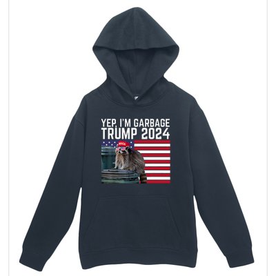 Trump’S Supporters Are Garbage Anti Biden Sarcastic Trump Urban Pullover Hoodie