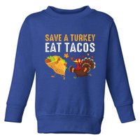 Thanksgiving Save A Turkey Eat Tacos Toddler Sweatshirt