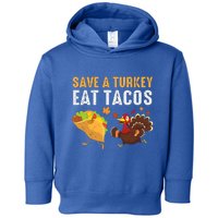 Thanksgiving Save A Turkey Eat Tacos Toddler Hoodie