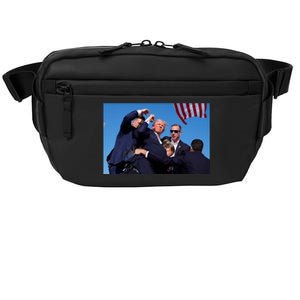 Trump Shot At Rally America Crossbody Pack