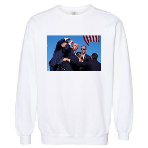 Trump Shot At Rally America Garment-Dyed Sweatshirt