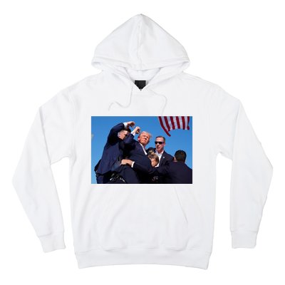 Trump Shot At Rally America Hoodie