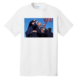 Trump Shot At Rally America Tall T-Shirt