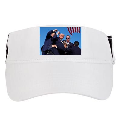 Trump Shot At Rally America Adult Drive Performance Visor