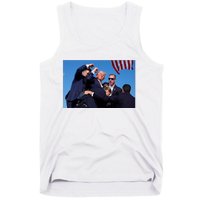 Trump Shot At Rally America Tank Top