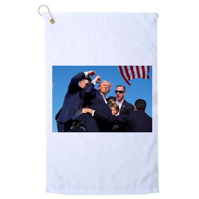 Trump Shot At Rally America Golf Towel