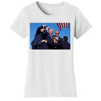 Trump Shot At Rally America Women's T-Shirt