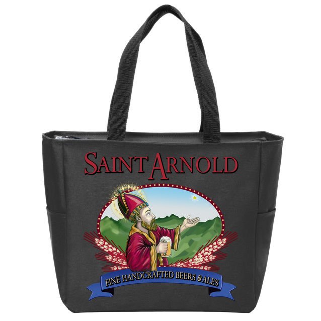 The St Arnold Cool Vector Design Zip Tote Bag