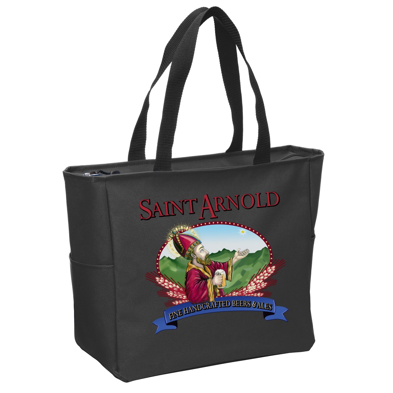 The St Arnold Cool Vector Design Zip Tote Bag
