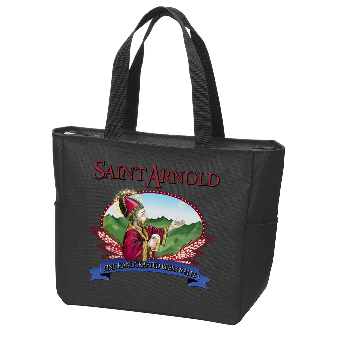 The St Arnold Cool Vector Design Zip Tote Bag