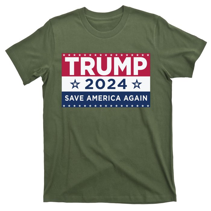 Trump Save America Again 2024 Election T-Shirt