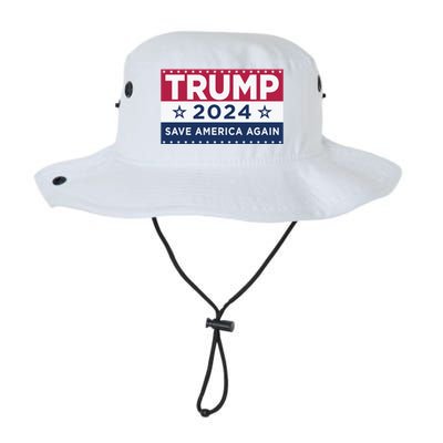 Trump Save America Again 2024 Election Legacy Cool Fit Booney Bucket Hat