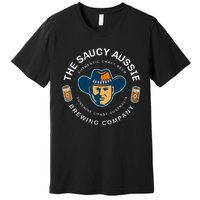 The Saucy Aussie Craft Beer Sunshine Coast Australia Beer Premium T-Shirt