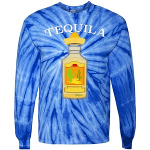 Tequila Salt And Lime Funny Matching Halloween Tie-Dye Long Sleeve Shirt