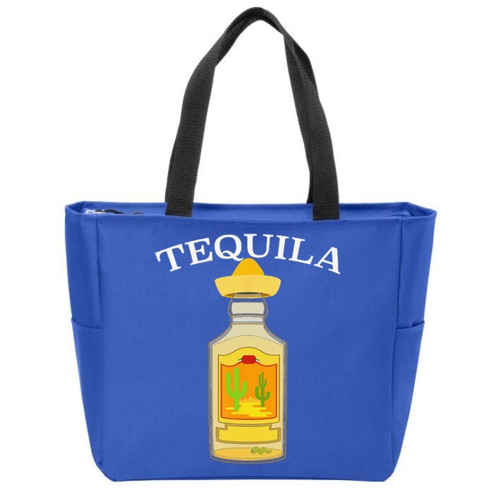 Tequila Salt And Lime Funny Matching Halloween Zip Tote Bag