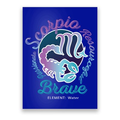 The Scorpio Astrology Symbol Meaningful Gift Poster